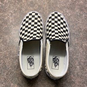 Checkered Vans